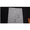 Image 3 : HOFFMAN GLASS FRONT LOCKABLE CABINET 2' SQUARE