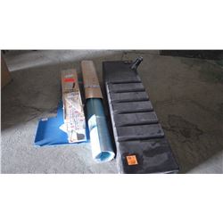 NEW POLY FUEL TANK APPROX 40 GAL, PLUS ROLL OF GASKET MATERIAL