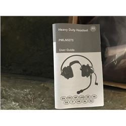SET OF 2 MOTOROLLA H.D. NOISE REDUCTION HEAD SETS (NEW)