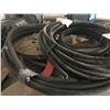 Image 3 : PALLET W/ 2 PARTIAL FLEXIBLE CONDUIT ROLL OF 1000 V #4, 3 CONDUCTOR WIRING AND MISC. PIECES