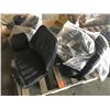 Image 1 : PALLET WITH 3 IMPLEMENT SEATS AND MISC SEAT COVERS