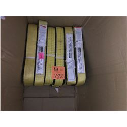 LOT OF 6 WEBER 14" NYLON SLINGS