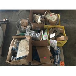 PALLET OF FLYGT AND SANDVIK PUMP PARTS, BEARINGS, IMPELLERS, SEALS, ETC