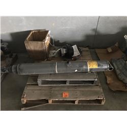 PALLET WITH TELESCOPING HYDRAULIC CYLINDER, JLG WHEEL DRIVE MOTOR ASSEMBLY 24V PART #992334
