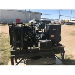 NEWAGE 30K GEN SET SERIAL ISO85283 SINGLE AND 3 PHASE TURBO NEEDS REPAIR GEN SET IS GOOD