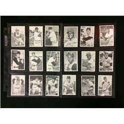 VINTAGE BASEBALL TRADING CARDS LOT