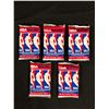 Image 1 : NBA HOOPS BASKETBALL CARD PACKS LOT