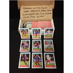 LOT OF EUROPEAN AND MLS SOCCER CARDS