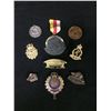 Image 1 : VINTAGE WAR MEDALS AND PINS LOT