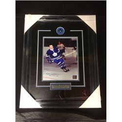 NORM ULLMAN AUTOGRAPHED 16" X 20" FRAMED PHOTO W/ COA