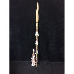 NATIVE SPEAR WALKING STICK