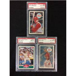 HIGH GRADE BASEBALL CARDS LOT (HARRELSON, BELLE, TIANT)