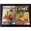 Image 1 : GOLDEN AGE COMIC BOOK LOT ELMER FUDD, CRIME CANT WIN