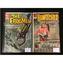 SILVER AGE COMIC BOOK LOT THE FROGMAN, BEWITCHED