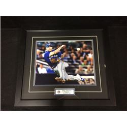 BRETT LAWRIE AUTOGRAPHED 16" X 20" FRAMED PHOTO W/ COA