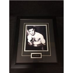 ROCKY MARCIANO 16" X 20" FRAMED PHOTO