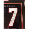 Image 3 : TED LINDSAY AUTOGRAPHED JERSEY NUMBER FRAMED DISPLAY