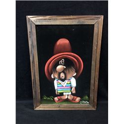 1970s VELVET PAINTING