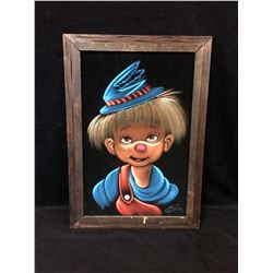 1970s VELVET PAINTING