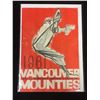Image 1 : RARE 1961 VANCOUVER MOUNTIES AGAINST HAWAII ISLANDERS PROGRAM AT CAPILANO STADIUM