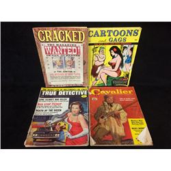 LOT OF OLD VINTAGE MAGAZINES  "CRACKED"