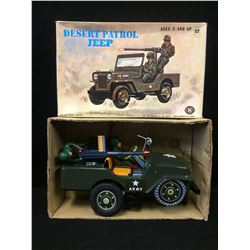 MODERN TOYS DESERT PATROL JEEP W/ BOX