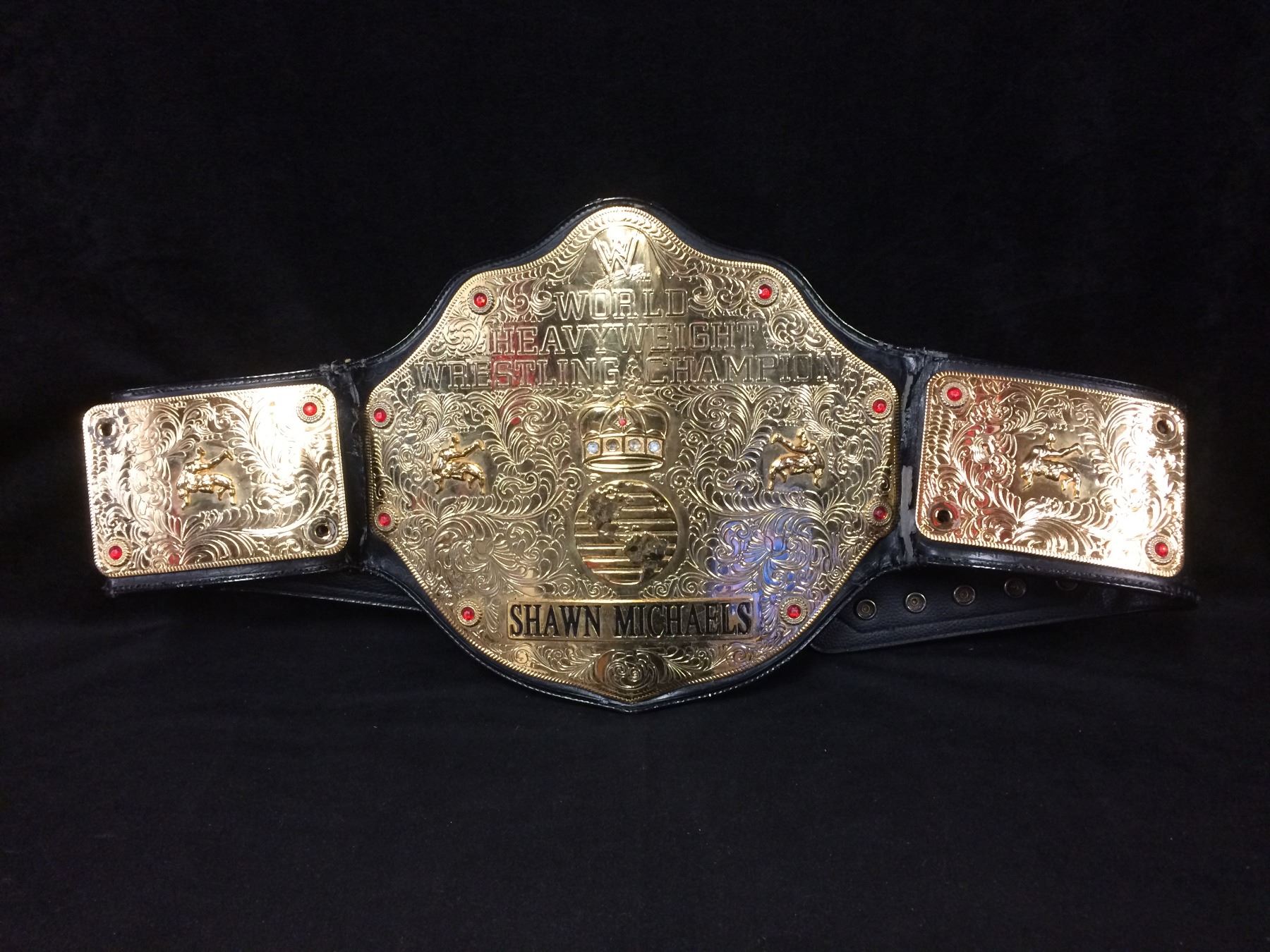 WWF WORLD HEAVYWEIGHT WRESTLING CHAMPION REPLICA BELT (SHAWN MICHAELS)