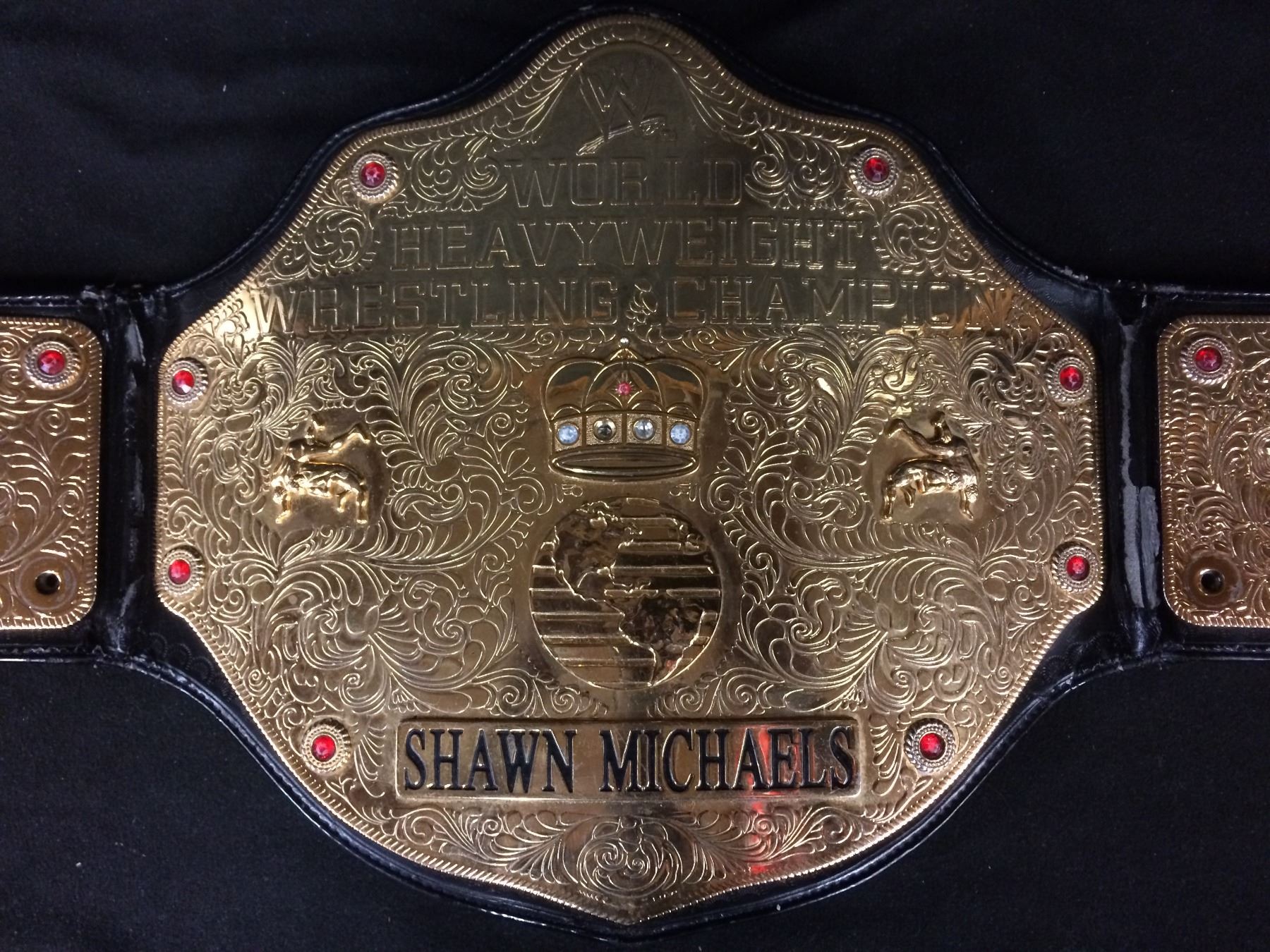 WWF WORLD HEAVYWEIGHT WRESTLING CHAMPION REPLICA BELT (SHAWN MICHAELS)