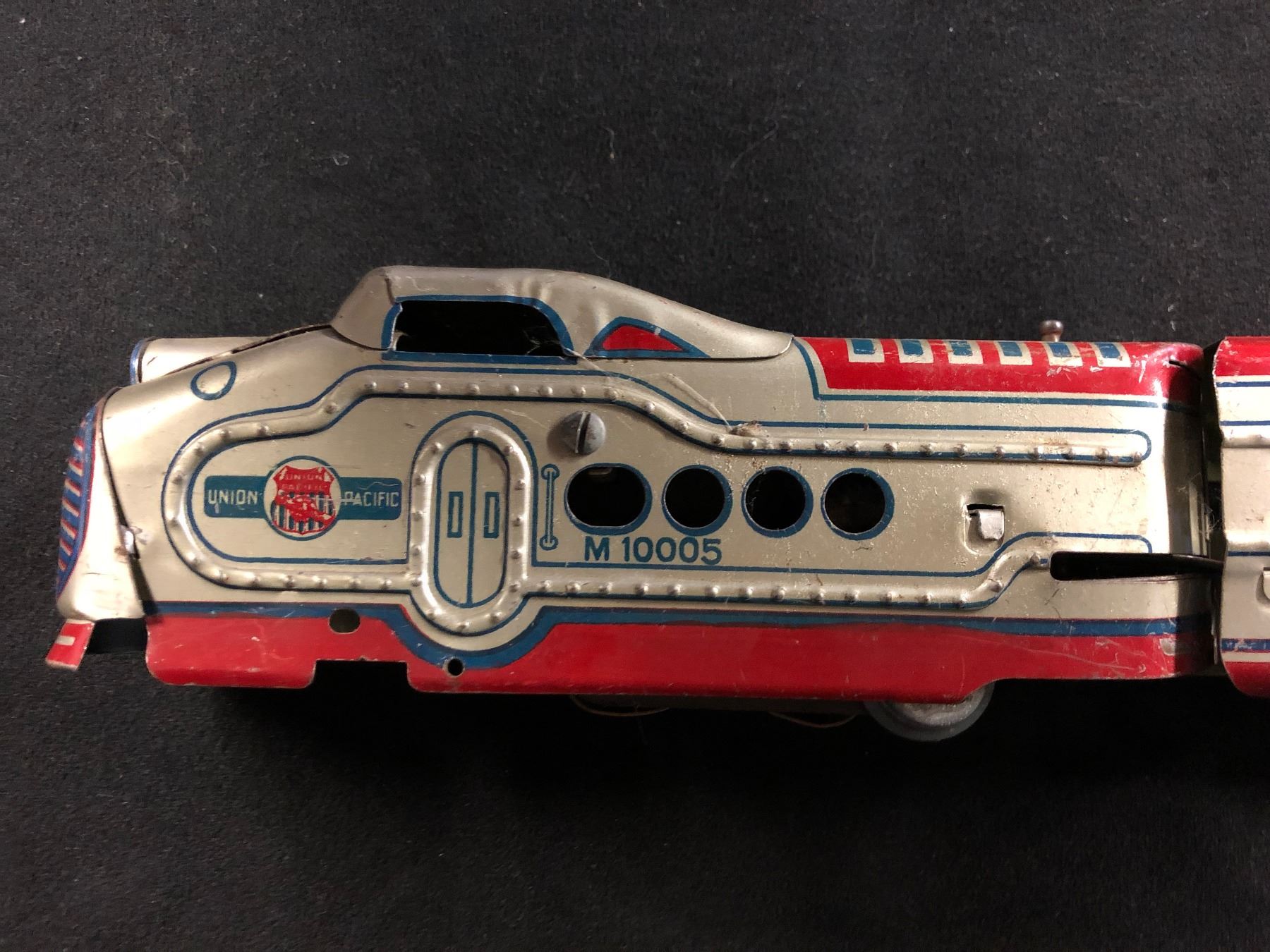 marx union pacific train set
