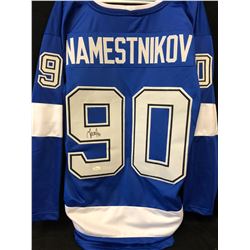 Vladislav Namestnikov Signed Lightning Jersey (JSA COA)