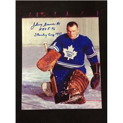 JOHNNY BOWER SIGNED 8" X 10" COLOR PHOTO