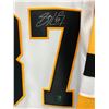 Image 3 : SIDNEY CROSBY SIGNED PENGUINS JERSEY W/ FRAMEWORTH COA