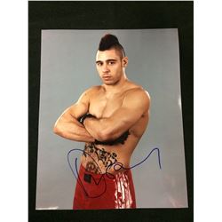 DAN HARDY SIGNED 8" X 10" COLOR PHOTO