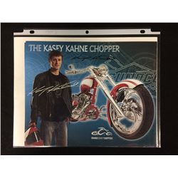 KASEY KAHNE SIGNED 8" X 10" COLOR PHOTO
