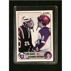 2005 PHIL KESSEL - ALEXANDER OVECHKIN ICE FUTURES HOCKEY ROOKIE CARD