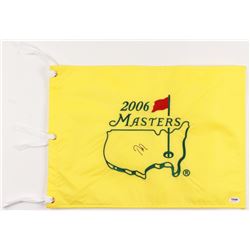 Davis Love III Signed 2006 Masters Golf Pin Flag (PSA COA)