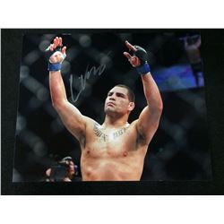 CAIN VALASQUEZ SIGNED 8" X 10" COLOR PHOTO