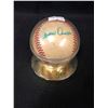 Image 1 : MARIANO DUNCAN AUTOGRAPHED BASEBALL W/ DISPLAY CASE