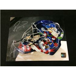 RON TUGNUTT SIGNED 8" X 10" COLOR PHOTO (CSI COA)