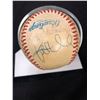 Image 2 : AUTOGRAPHED BASEBALL WITH CASE (Rick Stelmaszek & More...)