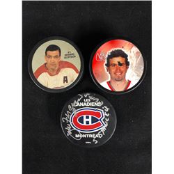 JOHN FERGUSON SIGNED PUCK LOT