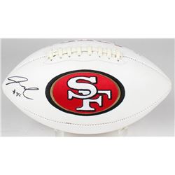Adrian Colbert Signed 49ers Logo Football (TSE COA)