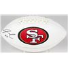 Image 1 : Adrian Colbert Signed 49ers Logo Football (TSE COA)