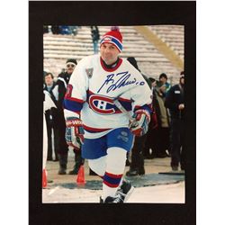 GUY LAFLEUR AUTOGRAPHED 8" X 10 PHOTO