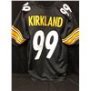 Image 1 : LEVON KIRKLAND SIGNED STEELERS FOOTBALL JERSEY W/ COA