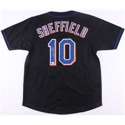 Gary Sheffield Signed Mets Jersey (JSA COA)
