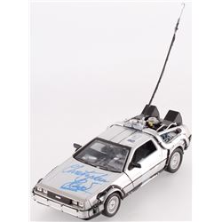 Christopher Lloyd Signed "Back to the Future" Delorean Time Machine Figure (Beckett COA)