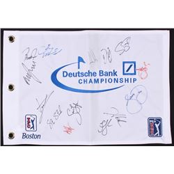Duetsche Bank Championship Golf Pin Flag Signed by (14)