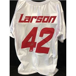 KYLE LARSON SIGNED JERSEY (STOCK CAR RACER)