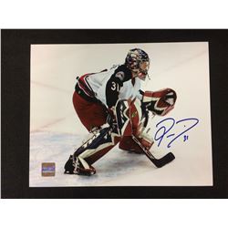 RON TUGNUTT SIGNED 8" X 10" COLOR PHOTO (CSI COA)